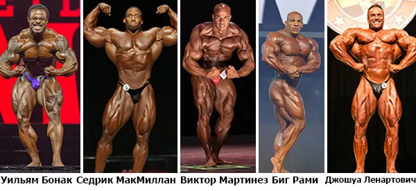 Участники Арнольд Классик 2020