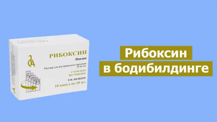 Рибоксин в бодибилдинге: фото.