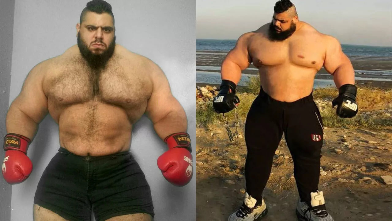Иранский халк в MMA: фото.