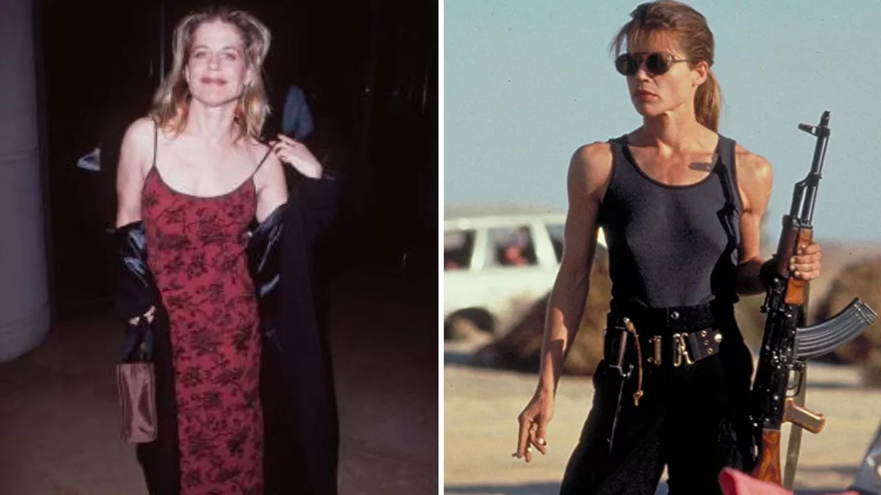 Линда Хамильтон: фото до и после.