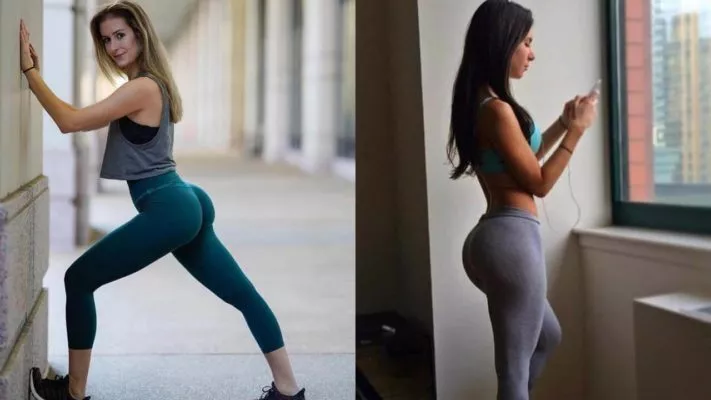 Круглая попа: фото.