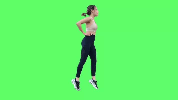 выпады в прыжке: фото.