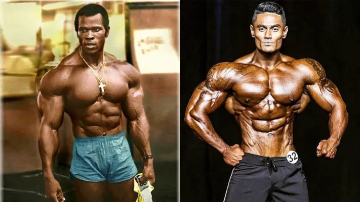 Бодибилдеры с самой узкой талией: фото.