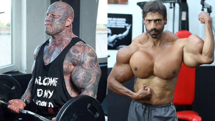 Фрики бодибилдинга: фото.