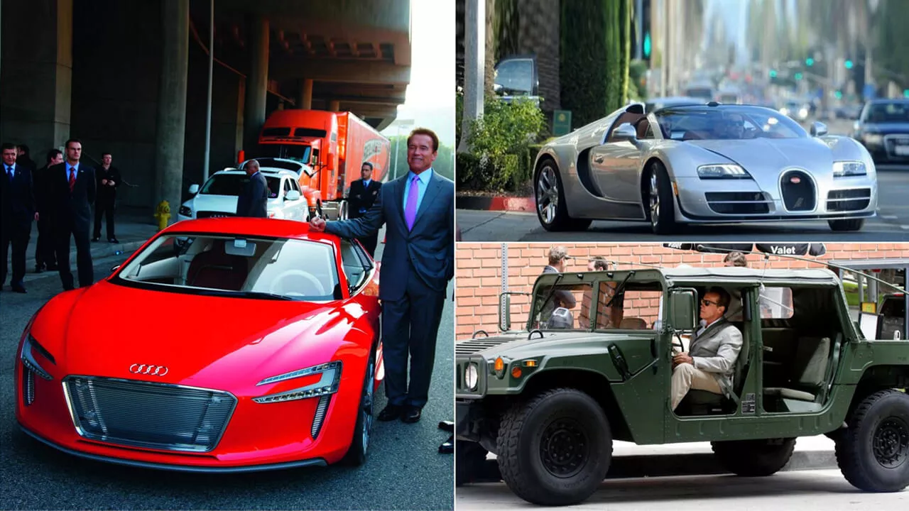 Машины Арнольда Шварценеггера.