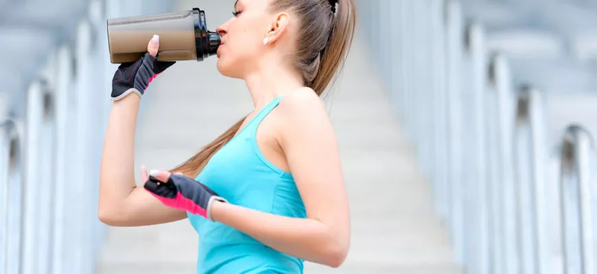 Протеин для набора мышечной массы для девушек: фото.