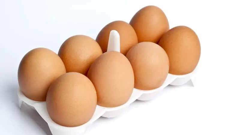 Куриные яйца: фото.