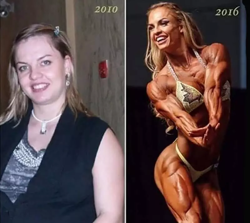 Элеонора Добрынина: до и после.