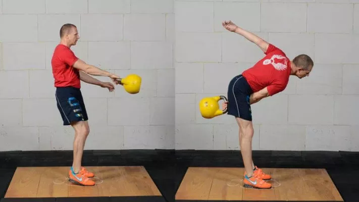 Махи гирей 1 рукой: фото.