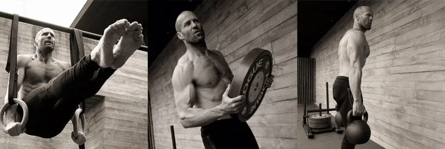 Тренировка Джейсона Стэтхэма: фото.