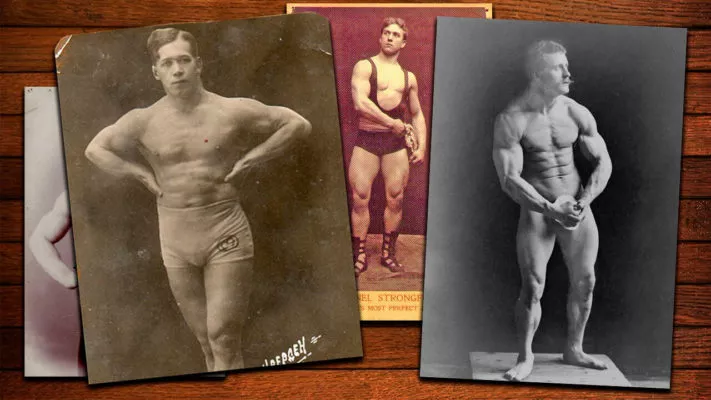 Бодибилдеры 10-х годов 20 века: фото.