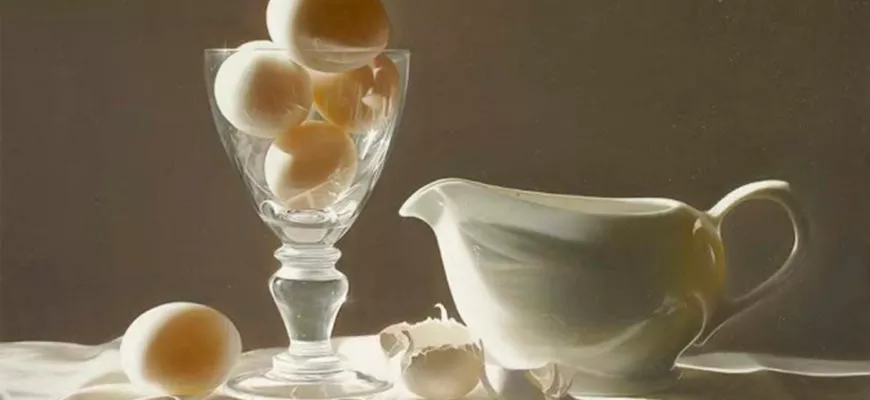 Яйца для набора мышечной массы: фото.