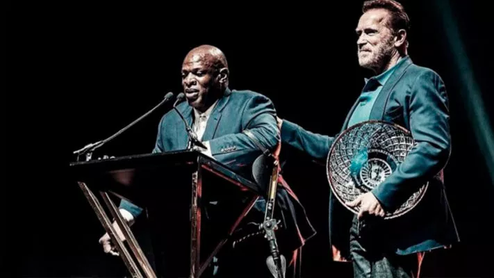 Ронни Коулмэн делится впечатлениями о вручении премии: фото.