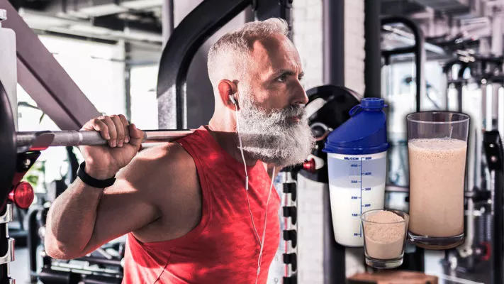 Cпортивное питание после 50: фото.