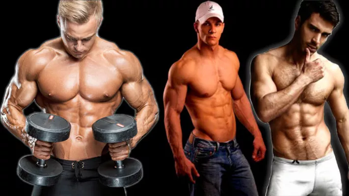 тип мужской фигуры: фото.