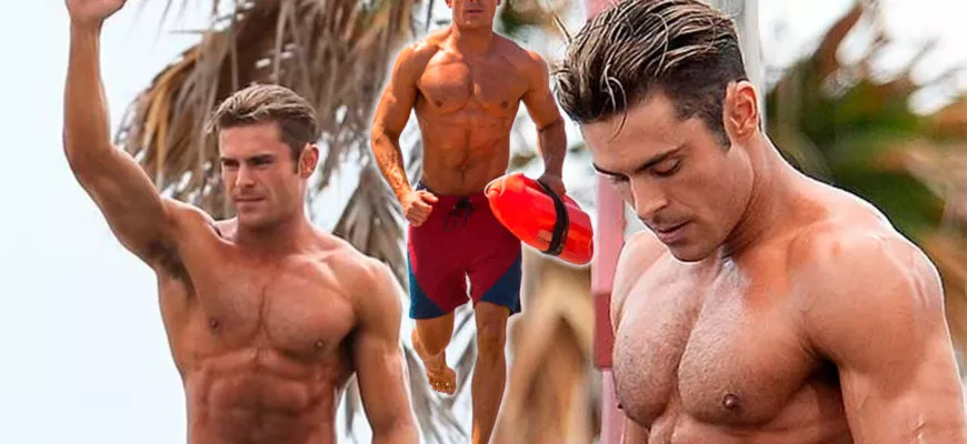 Зак Эфрон тренировки: фото.