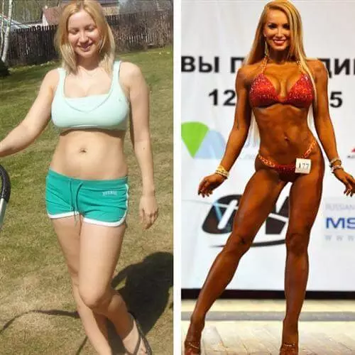 Екатерина Красавина: фото до и после.