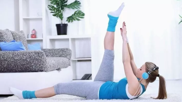 Фитнес дома для похудения: фото.