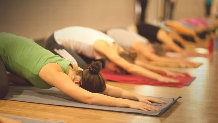 Ленивый пилатес: фото.