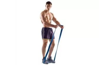 Упражнения с фитнес резинкой для мужчин: фото.