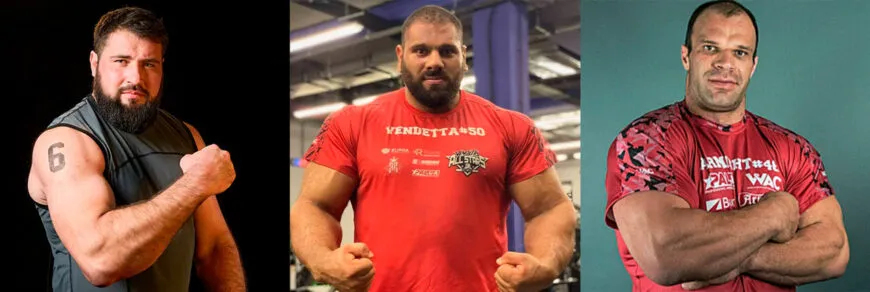 Самые сильные армрестлеры: фото обложки.