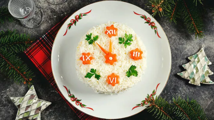 ПП салаты на Новый год: фото.