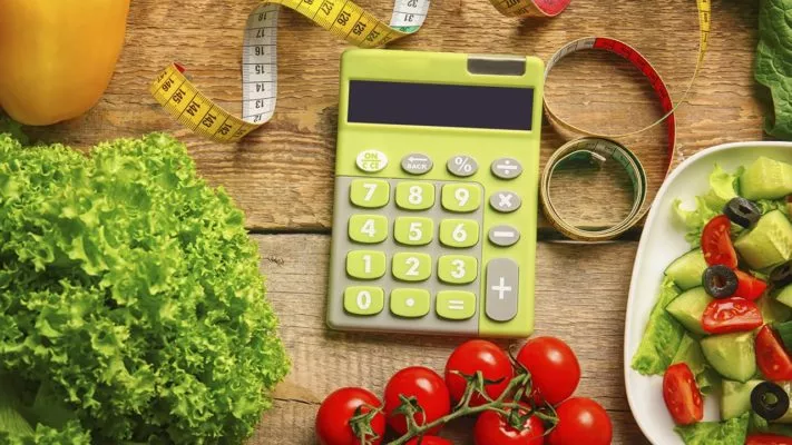 Калькулятор калорий: фото.