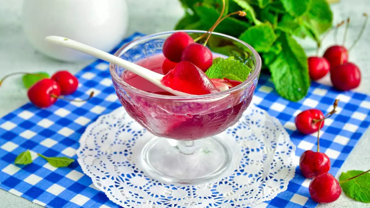 Десерт из желатина: фото.