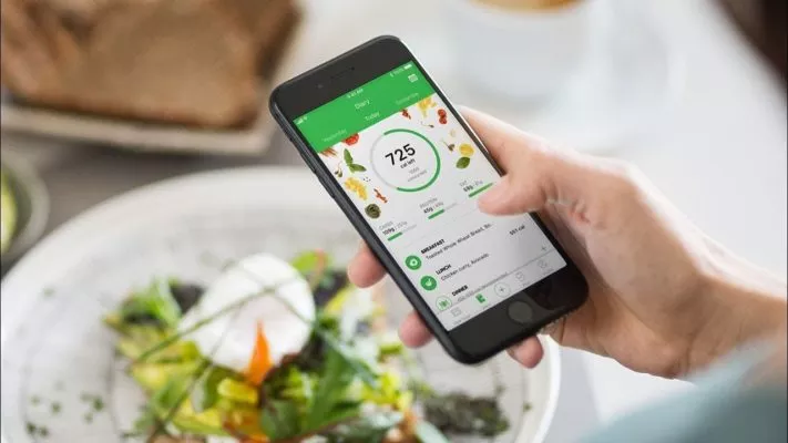 Приложение для подсчета калорий: фото.